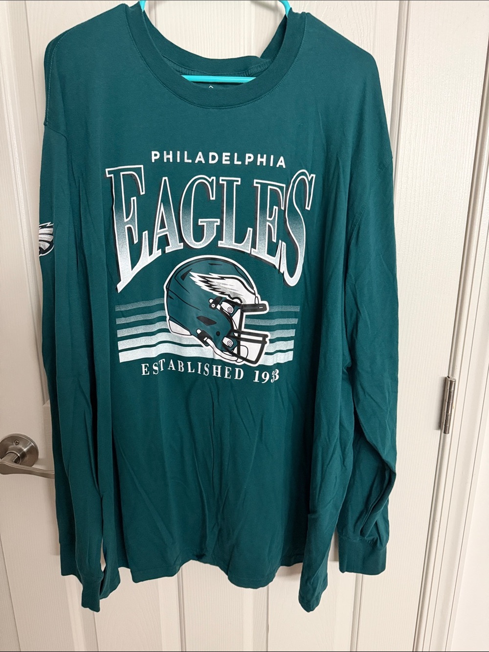 Philadelphia Eagles Long Sleeve Men’s Shirt 5XL